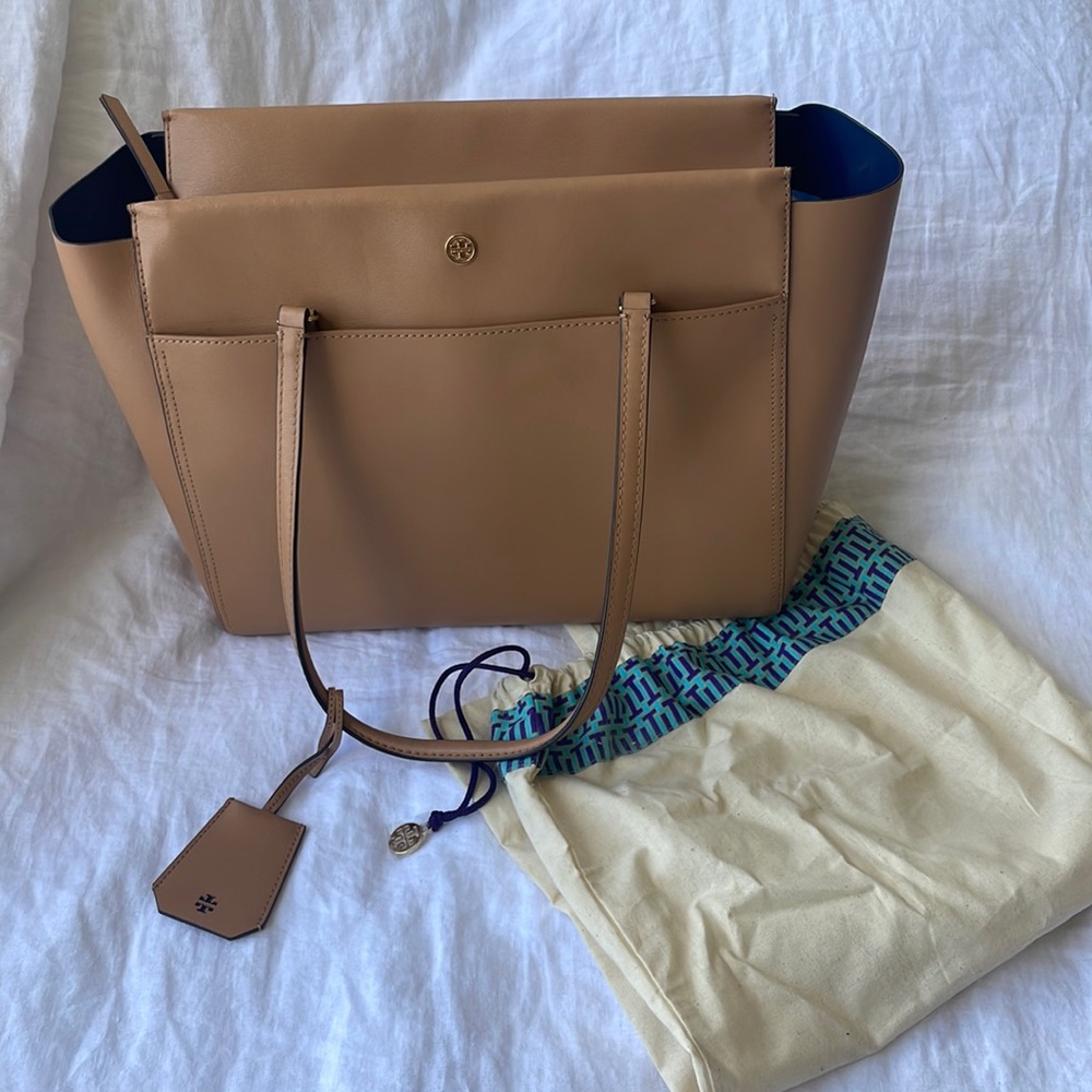 Tory Burch Tan/Nude/Brown Large Tote